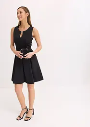 Robe courte avec détail ceinture, bonprix