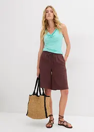 Bermuda fluide en viscose mélangée, bonprix