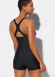 Maillot 1 pièce shorty, séchage rapide, bonprix