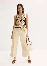 Blouse sans manches en viscose, bonprix