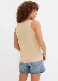 Lot de 2 débardeurs 100% coton, bonprix
