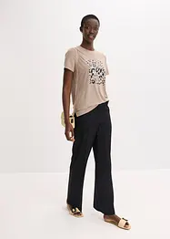 T-shirt à imprimé léopard, bonprix