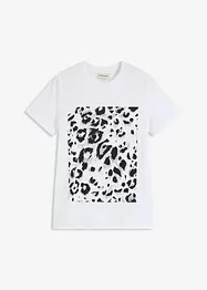 T-shirt à imprimé léopard, bonprix