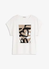 T-shirt à imprimé devant, bonprix