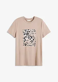 T-shirt à imprimé léopard, bonprix