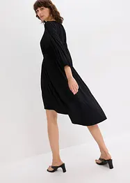 Robe en jersey avec fronces, bonprix