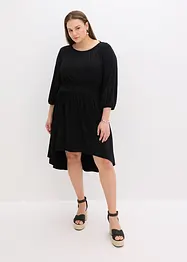 Robe en jersey avec fronces, bonprix
