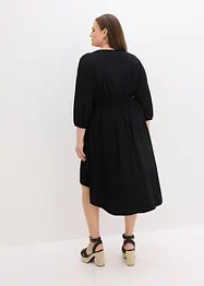 Robe en jersey avec fronces, bonprix