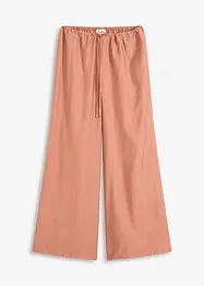 Pantalon palazzo aspect brillant, bonprix