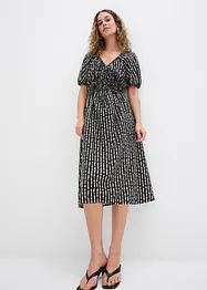Robe midi en viscose douce, bonprix