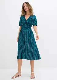 Robe midi en viscose douce, bonprix