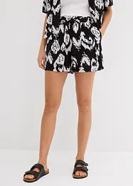 Short à taille élastiquée en viscose, bonprix