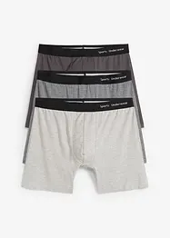 Lot de 3 boxers mi-longs, bonprix
