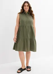 Robe-tunique légère en gaze de coton, bonprix