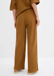 Pantalon 100% coton texturé, bonprix
