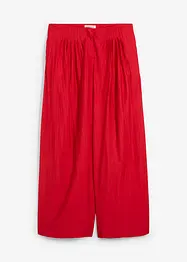 Pantalon palazzo en crépon de viscose mélangée, bonprix