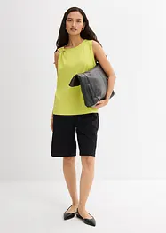 Top en crêpe texturé, bonprix