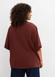 T-shirt oversize à manches amples, 100% coton, bonprix