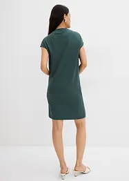 Robe courte en crêpe texturé, bonprix