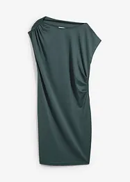 Robe courte en crêpe texturé, bonprix
