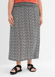 Jupe longue en viscose effet f, bonprix