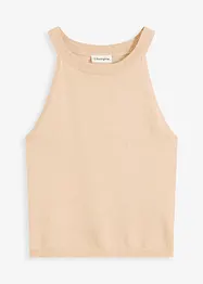 Top en maille métallisée, bonprix