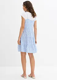 Robe fluide en viscose à fines bretelles, bonprix