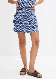 Mini-jupe en viscose fluide, bonprix