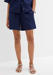Short 100% coton avec taille élastiquée, bonprix