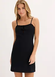 Robe courte avec détail enduit, bonprix