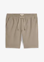 Bermuda 100% coton à taille élastiquée, Regular, bonprix