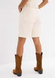 Bermuda en jean, taille mi-haute, bonprix