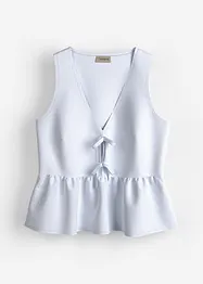 Blouse sans manches rayée, bonprix