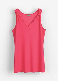 Long débardeur en viscose et lin, bonprix