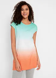 T-shirt long boxy, base fendue sur le côté, bonprix