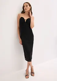 Robe longue au décolleté plongeant, bonprix