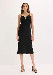 Robe longue au décolleté plongeant, bonprix