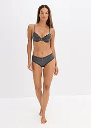 Soutien-gorge à coques satin et dentelle, bonprix