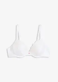 Soutien-gorge à coques satin et dentelle, bonprix