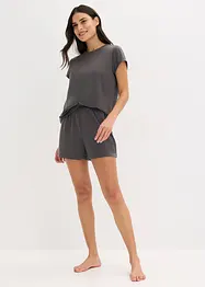 Pyjashort en matière douce et légère, bonprix