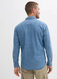 Chemise en jean 100% coton, bonprix