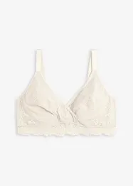 Soutien-gorge minimiseur sans armatures avec une dentelle délicate, bonprix