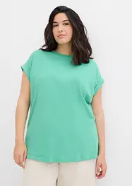 Lot de 2 T-shirts longs 100% coton, bonprix