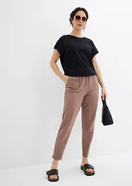 Pantalon en jersey coton extensible, bonprix