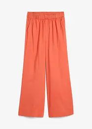 Pantalon palazzo à ceinture élastiquée, bonprix