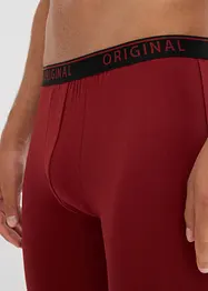 Lot de 2 boxers longs en coton extensible, bonprix