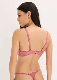 Soutien-gorge balconnet avec dentelle florale, bonprix