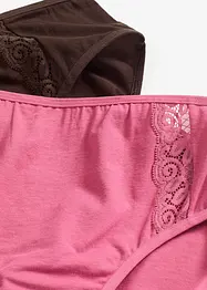 Lot de 4 slips Maxi coton, bonprix