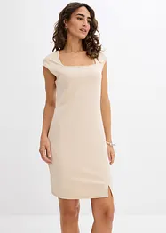 Robe courte fendue, bonprix