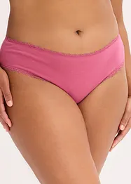 Lot de 5 slips brésiliens coton, bonprix